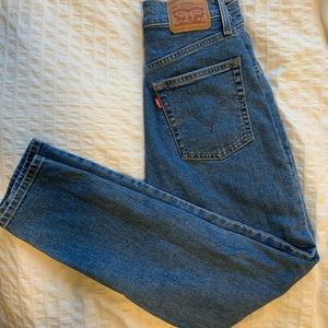 Levi’s high taper jeans